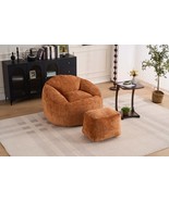 Giant Foam Bean Bag Chairs: Ultra-Soft Chenille Sofa for Adults/Teens - $5,552.68 MXN