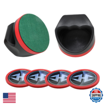 Hathaway Air Hockey Pucks and Paddles Set - 2 Ergonomic 4-inch Pushers &amp;... - $25.06