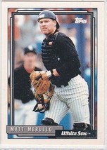 M) 1992 Topps Baseball Trading Card - Matt Merullo #615 - £1.54 GBP