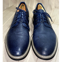 Men&#39;s Zanzara Size 9.5 Oxford Style Leather Shoes - $49.50