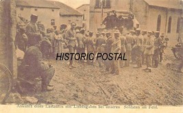 Ankunft Lastautos Liebesgaben Soldaten Im FELD-1915 German WW1 Militare Postcard - £21.34 GBP