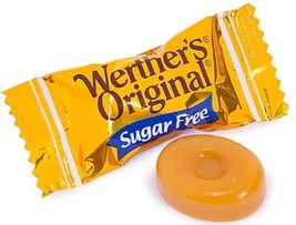 Werther&#39;s Original Sugar Free Caramels Hard Candies~Limited Value Bulk Bag Price - £15.11 GBP+
