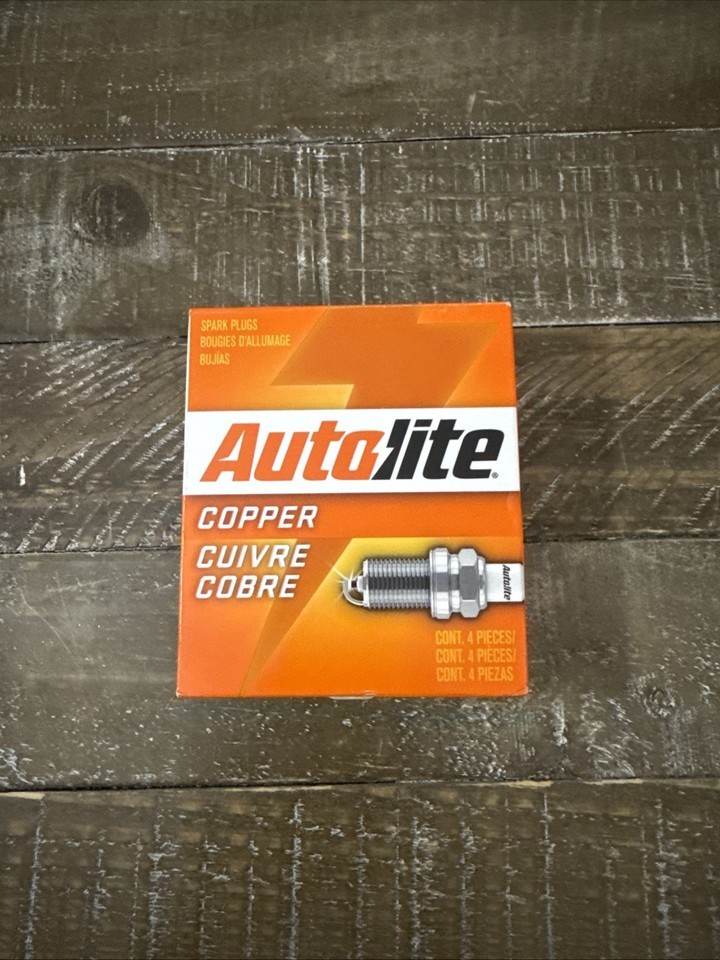 4 Pack - Autolite 63 Copper Resistor Automotive Replacement Spark Plugs - $18.69