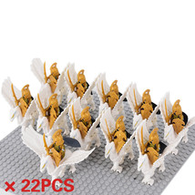 LOTR High Elves Sword Infantry Army Set B Flying Battle Horse 22 Minifigures Lot - £23.08 GBP