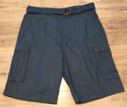 Levi&#39;s Levi Strauss &amp; Co. Size 38 SNAP CARGO Blue Cotton Blend New Men&#39;s Shorts - £53.71 GBP