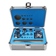 F1 Grade 24pcs 1mg-5kg Stainless Steel Scale Calibration Weight Kit w/ Tweezer - £89.89 GBP
