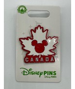 Disney Parks Canada EPCOT Maple Leaf Mickey Icon Pin Pavilion World Show... - $29.69