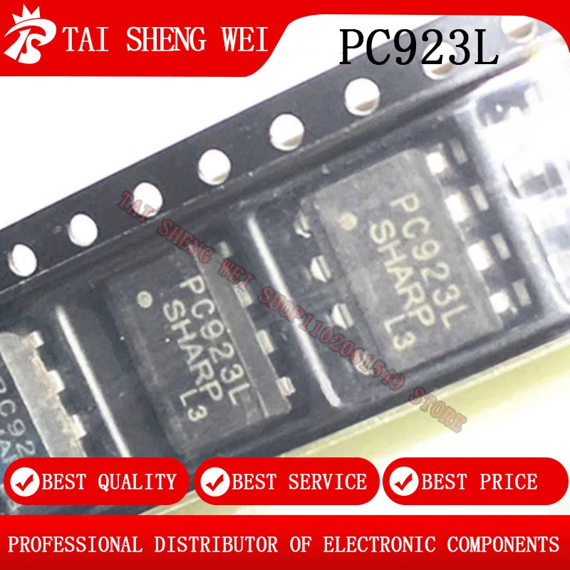 5pcs PC923L SHARP SOP-8 PC923 SMD-8 SOP8  PC923LENIP0F DIP8 Logic output... - $49.05
