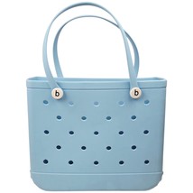 Baby Bogg Bag Carolina Blue / Blue Lagoon Perforated Washable Tote Beach... - €30,03 EUR