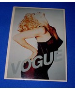 Madonna Vogue Postcard Vintage Vintage D Tag #4/1113 Printed In E.E.C. - $19.99