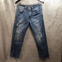 American Eagle Men&#39;s Core Flex Relaxed Straight Blue Jeans  28 x 30  Str... - $14.00