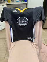 Adidas Golden State Warriors #35 Kevin Durant Kids Shirt Size M - £19.44 GBP