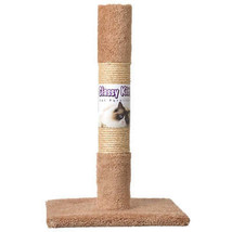 Designer Cat Scratching Post with Carpet &amp; Sisal Rope  - £41.41 GBP+