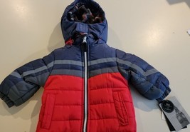 London Fog Baby Puffer Jacket Size 12M Multi-Color  - $128.12 MXN