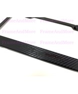 1x Svt Lightning Carbon Fiber Style Stainless Black Metal License Frame ... - $14.16
