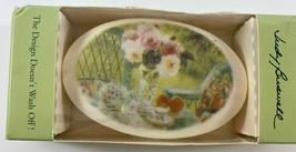 Vintage Lasting Impressions Judy Bushnell Summer Floral Design Soap Bar 3 oz - £8.69 GBP