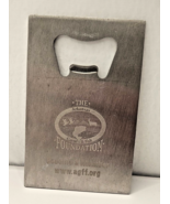 Arkansas Game Fish Fish foundation Bottle Opener Stainless Steel credit ... - £6.22 GBP