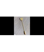 Anson 18K Gold Sterling Silver &amp; Diamond Chip Butterfly Fairy Tie Hat La... - $174.35 CAD