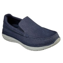 65605/BLU Skechers, Men&#39;s Harsen-Alondro Loafer Shoe - $59.95