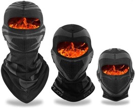 Ski Mask Balaclava Winter Full Face Mask For Men Women Cold Weather Wind - £17.57 GBP