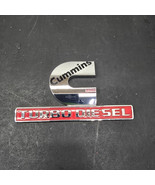 *CLEANED* Ram 2019-2024 Cummins TURBO DIESEL Front Fender Nameplate 6835... - $224.57 MXN