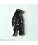 BLACK BEAR ANIMAL WILDLIFE STANDING LAPEL PIN BADGE 3/4 INCH - £4.42 GBP