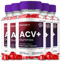 5 Pack EternalMe ACV Gummies Apple Cider Vinegar Max Strength Gummies - £123.19 GBP