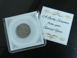 Vintage English Sixpence Coin Choice of Year - $12.00