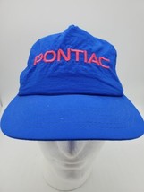 Vintage Pontiac Golf Hat Blue Made in USA Nomad - $35.63