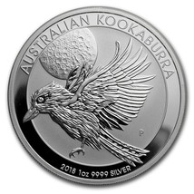 2018 Australia Coin Silver 1oz Kookaburra (BU Condition) - £47.31 GBP
