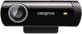 Creative VF0790 Live! Cam Chat HD, 5.7MP Webcam (Black) - £10.25 GBP