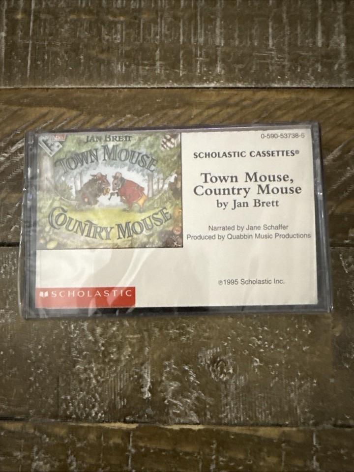 Scholastic Town Mouse Country Mouse Audio Book On Cassette - $87.88