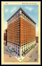 TEXAS Postcard - Dallas, Baker Hotel F30 - £2.28 GBP