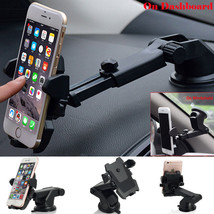 Universal Car 360 Windshield Mount Holder For Cell Phone Gps Iphone Samsung Lg - £12.01 GBP