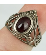 size 8 gothic ring vintage Sterling Silver womens ring .925 Estate Sale!... - $59.99