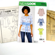 New Look By Simplicity Pattern Misses Top Blouse Tunic Sz 8 Thru 20 Cut N6621 - £7.98 GBP