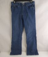 Lee Relaxed At The Waist Distressed Women&#39;s Bootcut Jeans Size 6 Short - $15.79