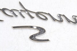03-10 PORSCHE CAYENNE S TRUNK REAR EMBLEM BADGE E6387 image 9