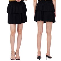 Planet Gold Black Tiered Skirt Medium NEW NWT - $9.89