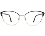 Draper James Eyeglasses Frames DJ5028 414 INDIGO Blue Gold Cat Eye 56-16... - $84.04