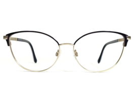 Draper James Eyeglasses Frames DJ5028 414 INDIGO Blue Gold Cat Eye 56-16-145 - £66.40 GBP