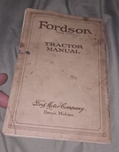 1923 Fordson Tractor Manual- - $121.54