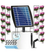 Solar Drip Irrigation Kit System With 12 Timer Modes &amp; Anti-Siphoning De... - $42.95