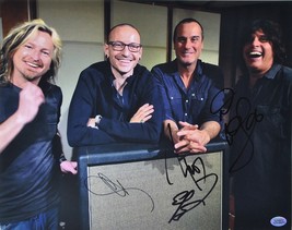 Stone Temple Pilots Signed Photo X4 - C Bennington, D De Leo, R De Leo + 11x14 - £563.07 GBP