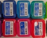 LOCK-TOP Snack Containers w Lids Stackable 5.2 Fl Oz, 2/Pk Select: Color - $3.49