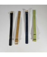 Watch Band Lot in Various Colors Black Olive Green Tan Blue Unused - £6.30 GBP