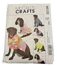 Sewing Pattern for Dog Outfits McCall&#39;s M5125 Size OSZ All Sizes Uncut Clothes - £9.49 GBP