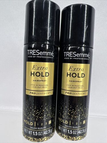 (2) TRESemme Extra Hold Hairspray #4 Hold Frizz Control 1.5OZ Travel COM... - $6.99