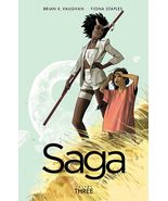Saga, Vol. 3 [Paperback] Vaughan, Brian K and Staples, Fiona - $10.88
