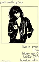 Patti Smith Group - 1979 - Philadelphia PA - Concert Poster - £7.46 GBP+